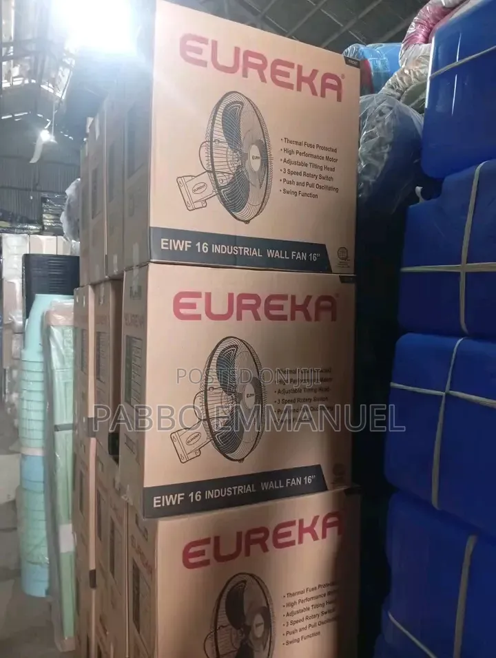 Eureka 16" Inch Wall Mounted Fan