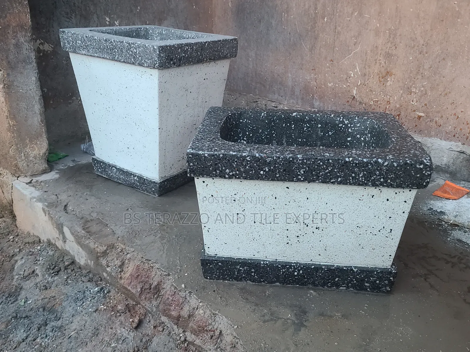 Terrazo Flower Pots