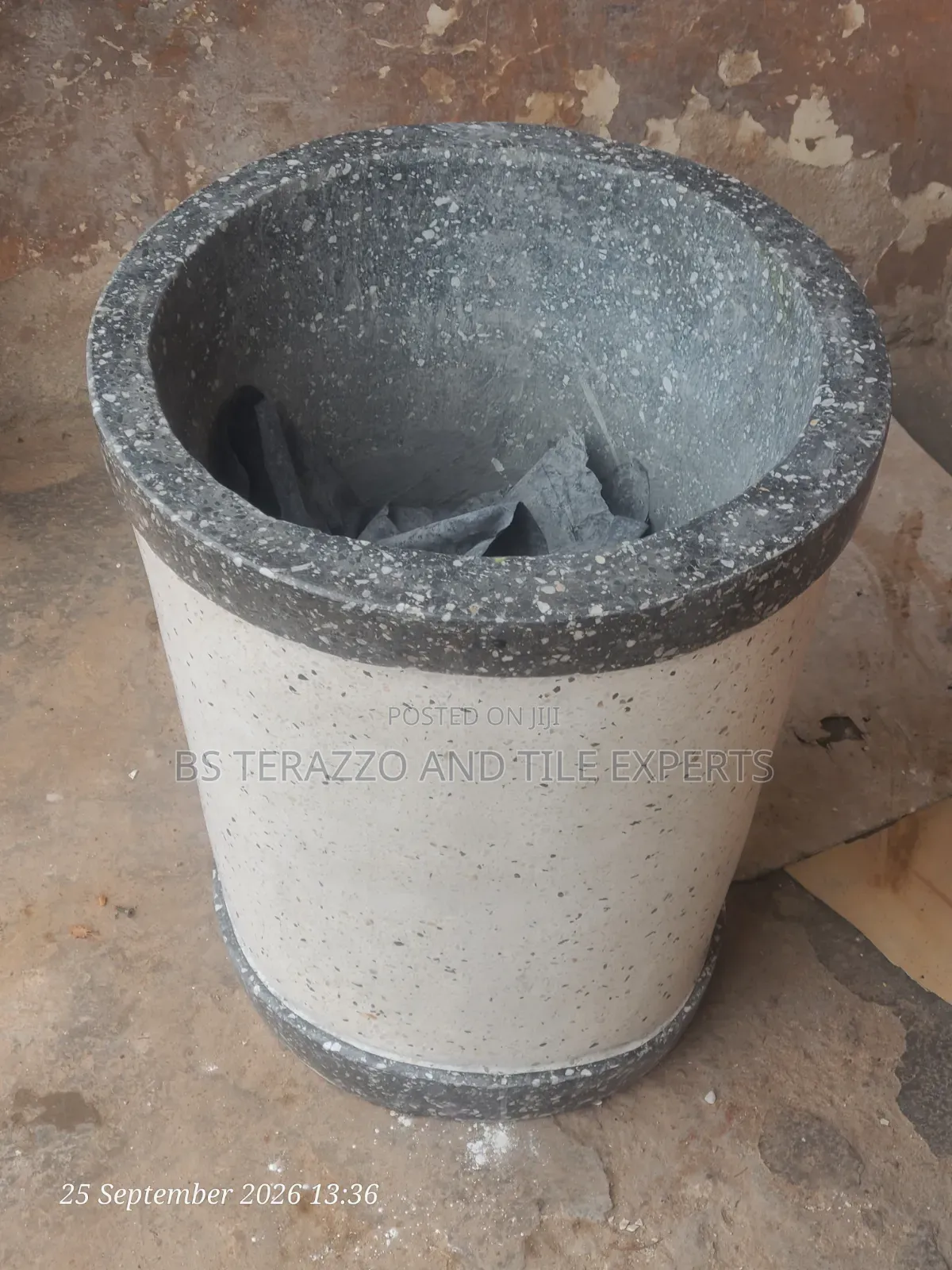Polished Terrazo Pots