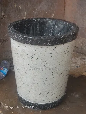 Polished Terrazo Pots