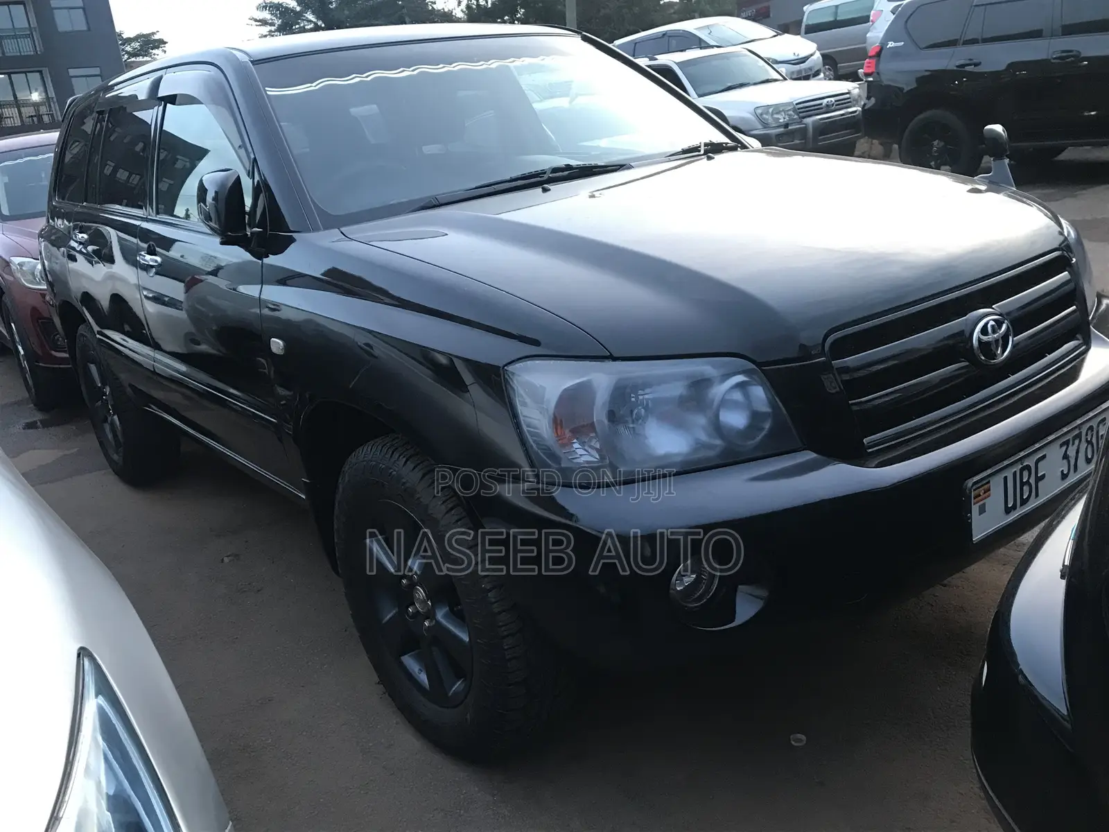 Toyota Kluger 2007 Black