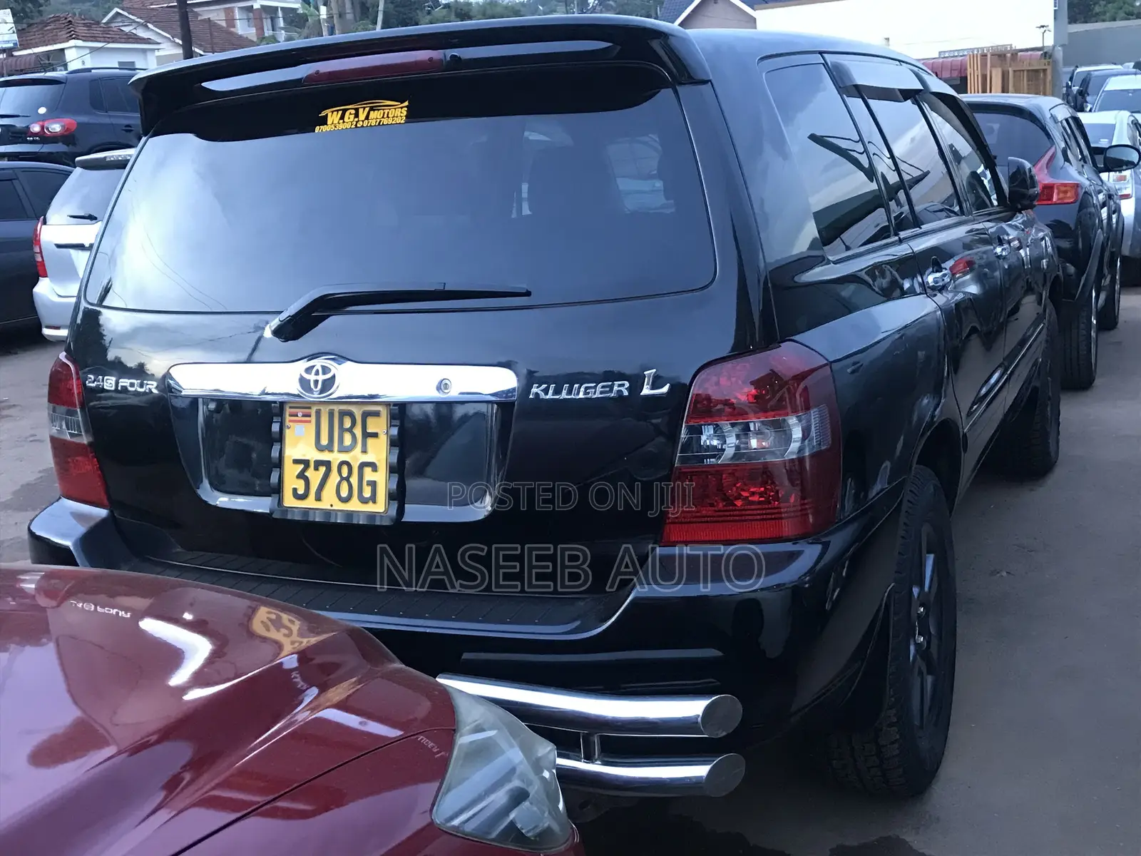 Toyota Kluger 2007 Black