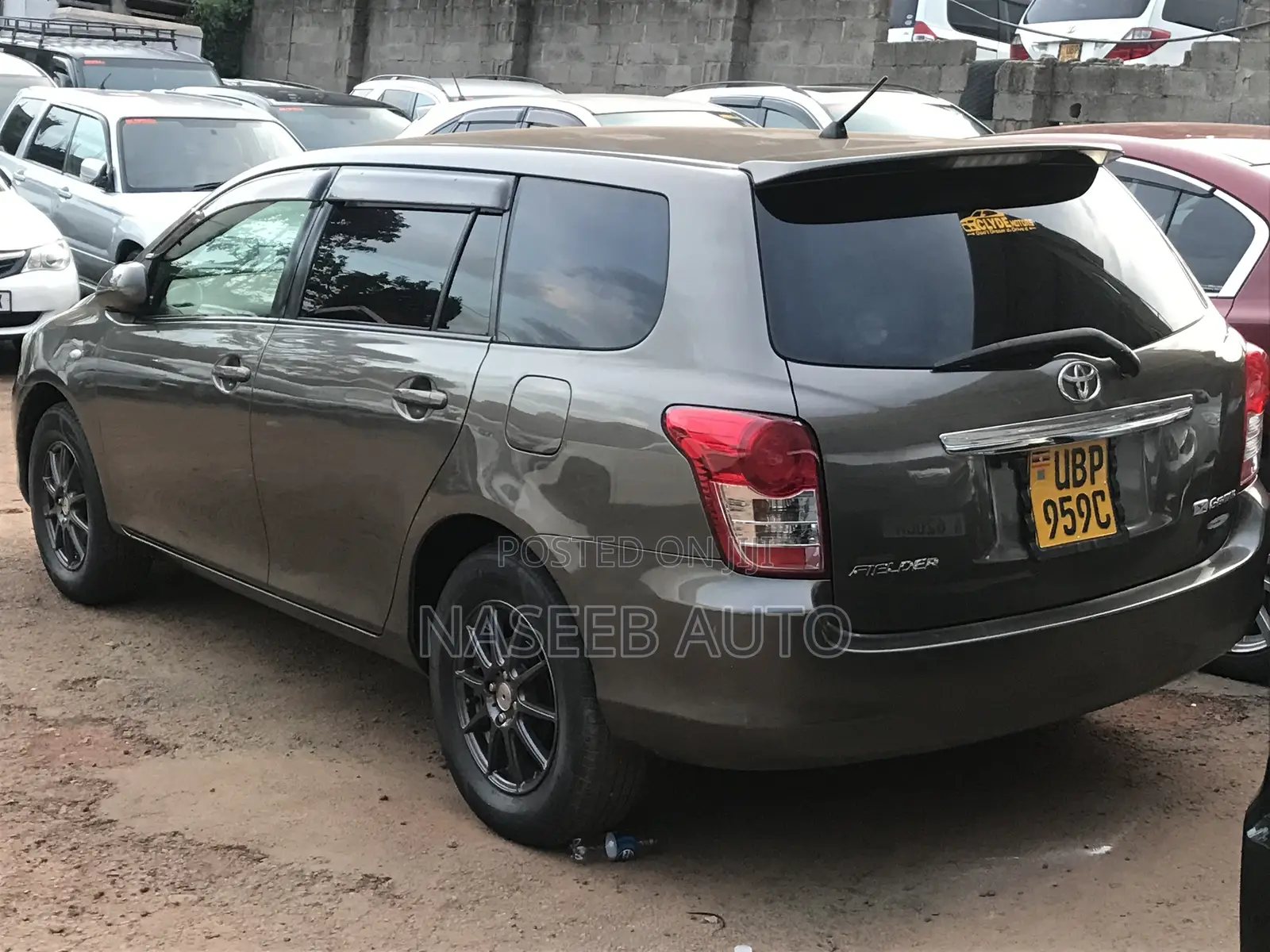 Toyota Corolla Fielder 2008 Gray