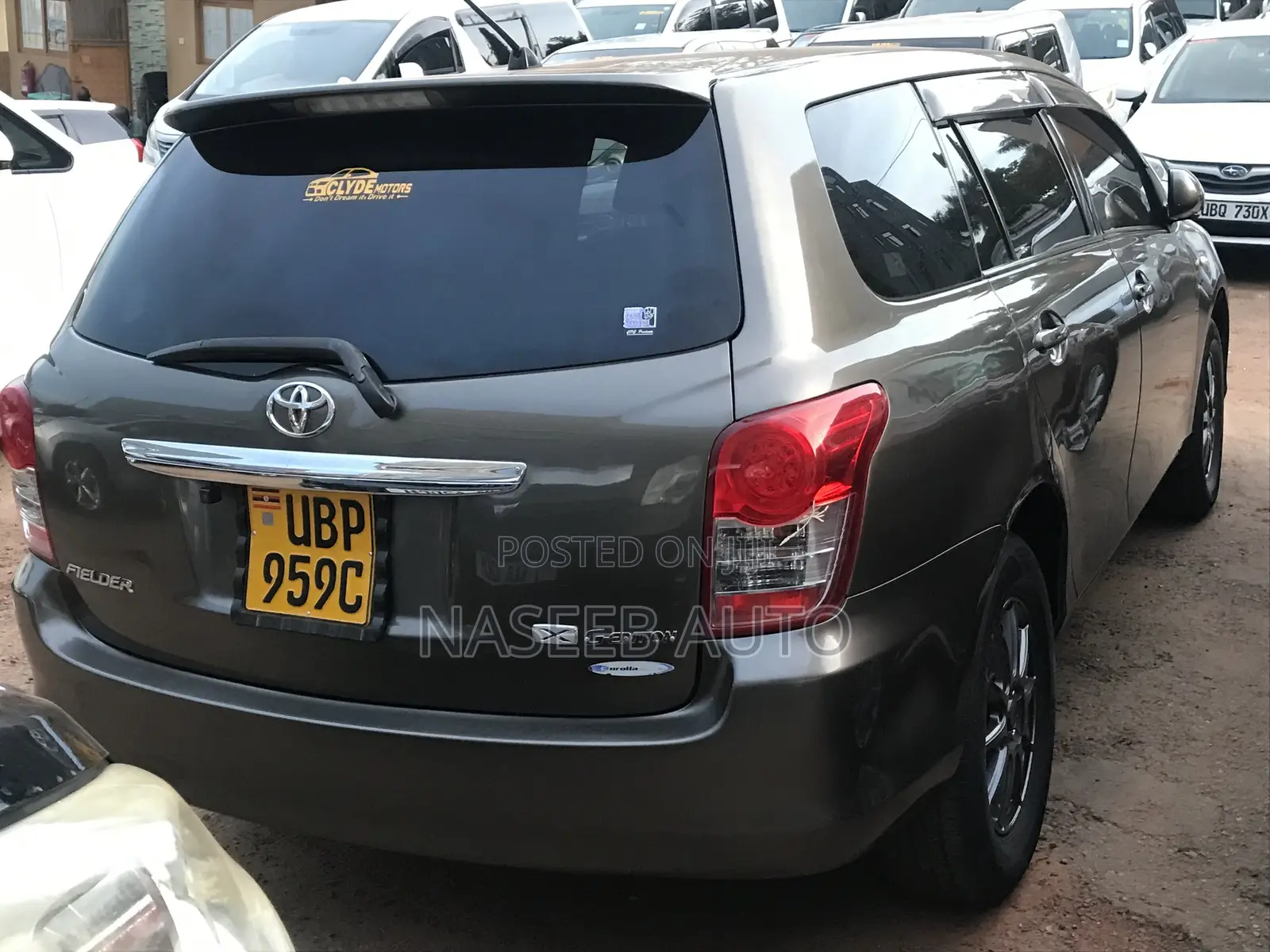 Toyota Corolla Fielder 2008 Gray