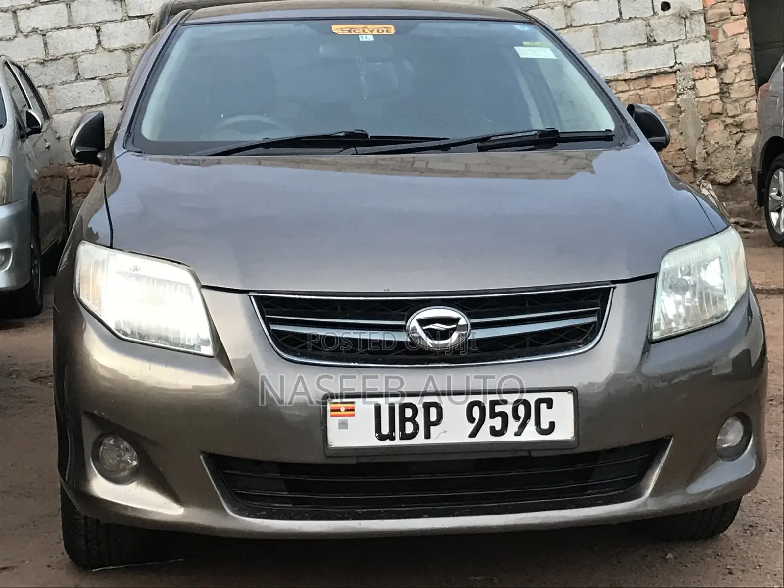 Toyota Corolla Fielder 2008 Gray
