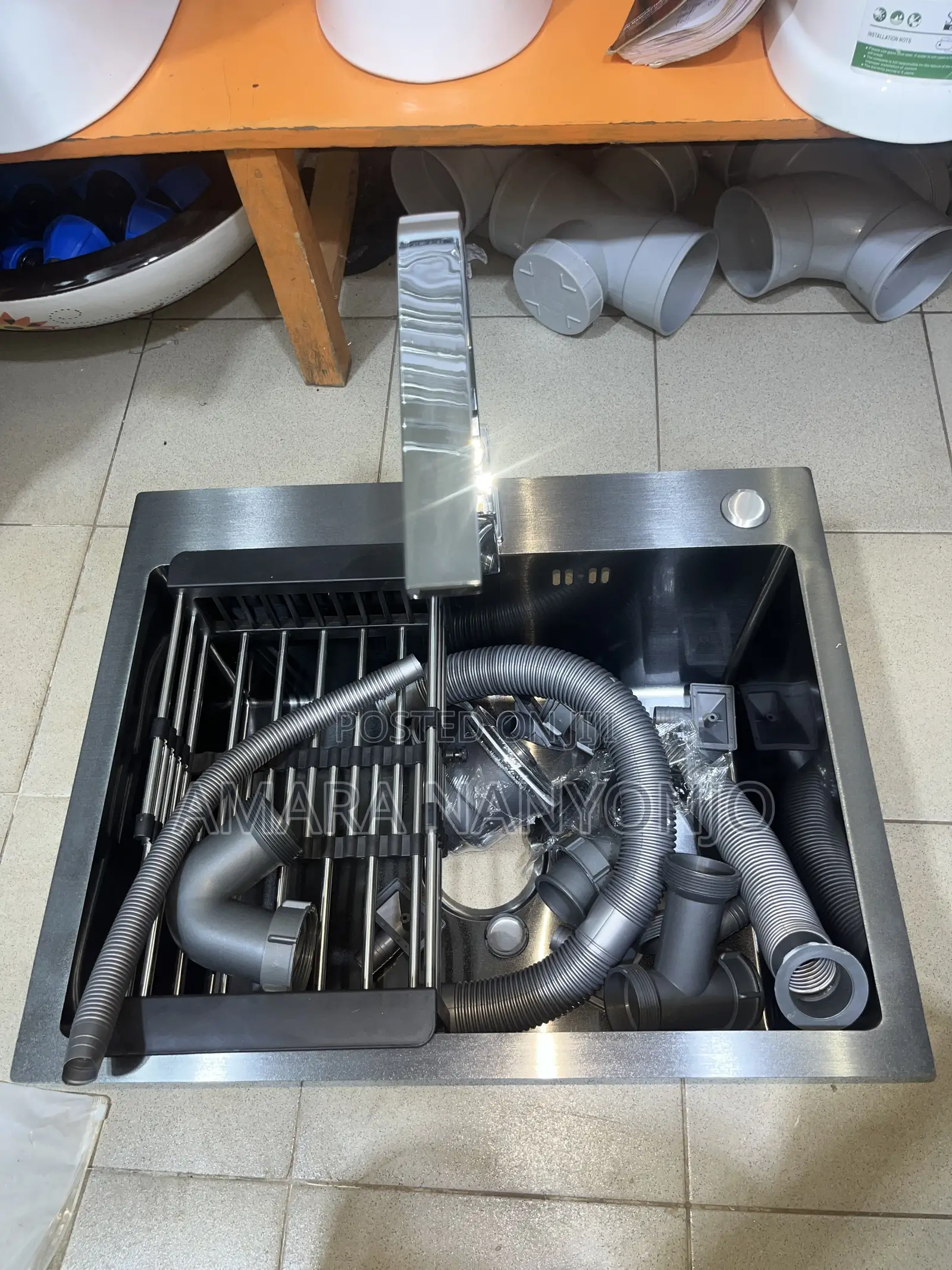 Single and Double Bowl Sink Tap.