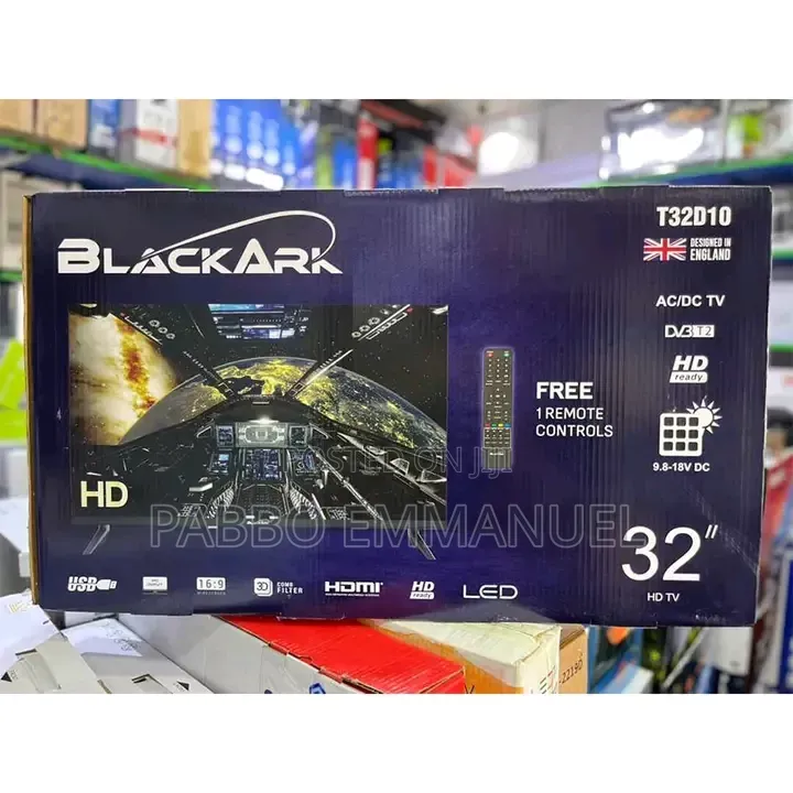 Black Ark 32 Inch Led Flat Screen TV