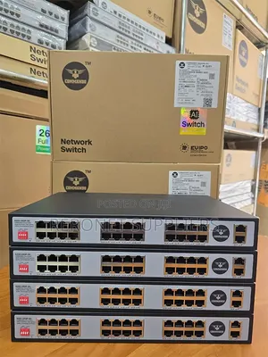 Commando 24port Poe+2uplinks Gogabit Switch