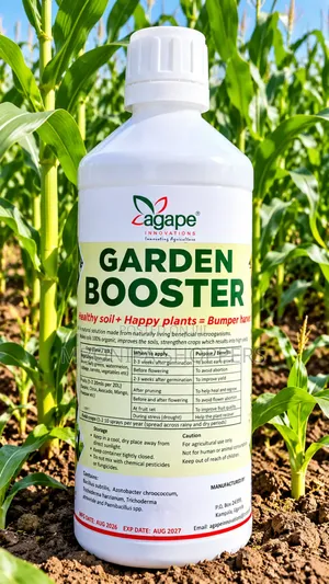 Agape Garden Booster – Natural Microbial Soil & Plant Growth Booster