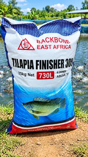 Backbone East Africa Tilapia Finisher 30% Fish Feed – 25kg