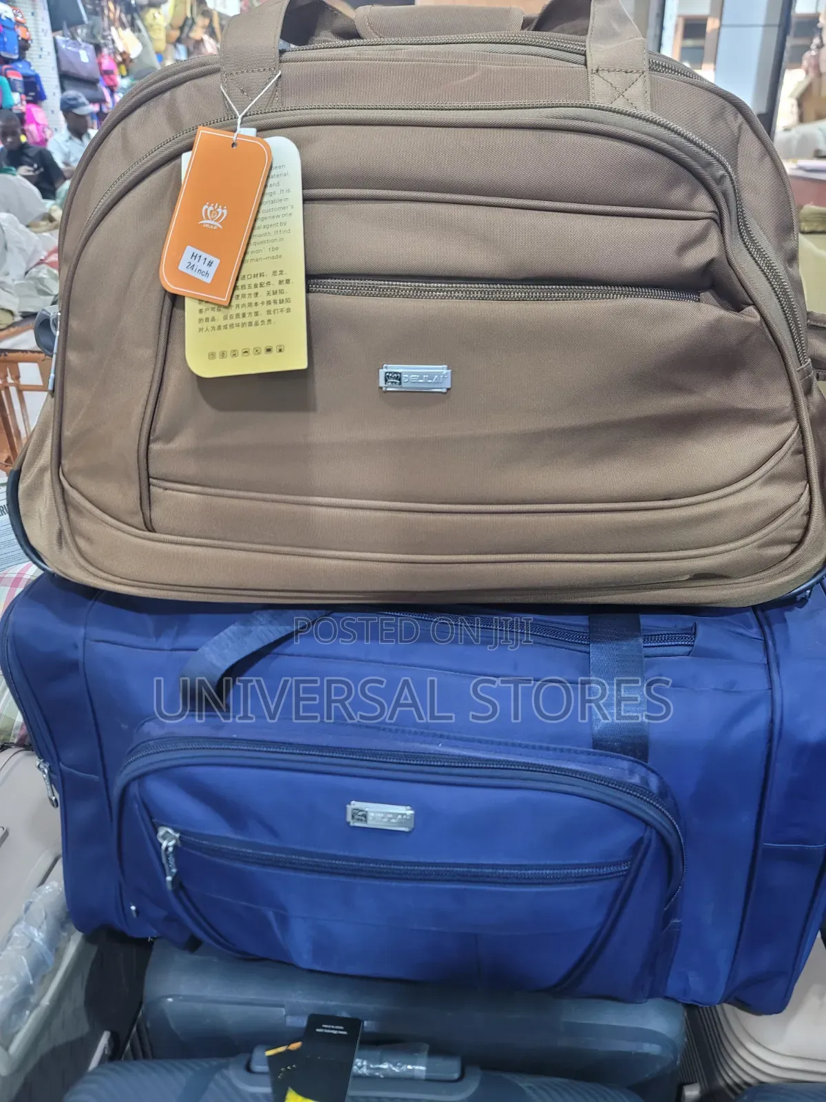 Delilai 24-Inch Duffle Trolley Bag
