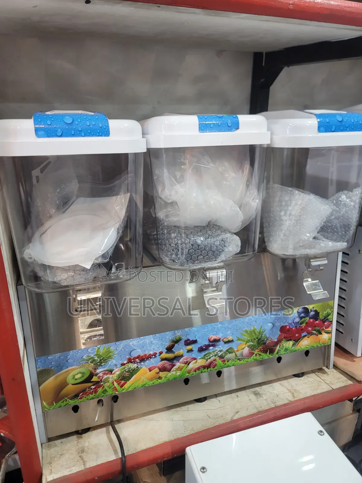 Commercial Three-Tank (Triple) Electric Juice Dispenser