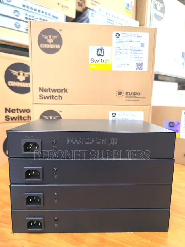 Commando 16port Poe Gigabit Switch +2ge +1sfp