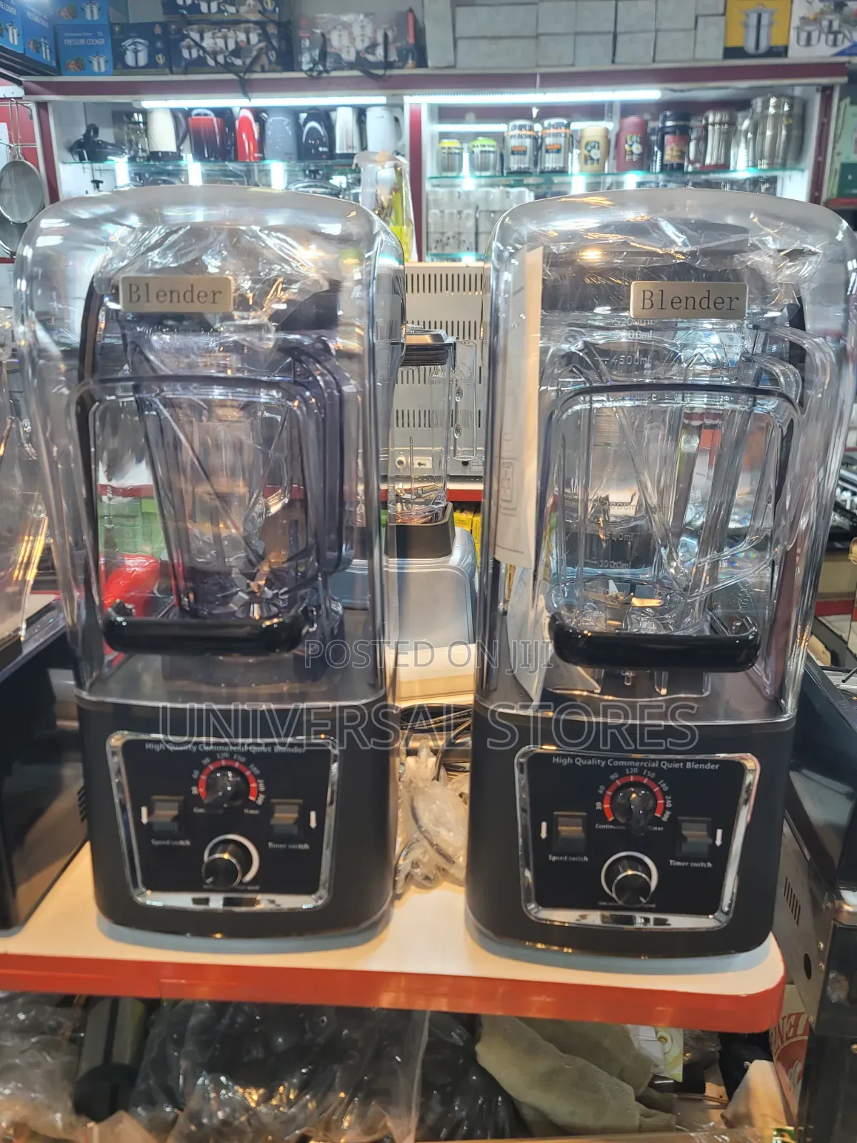 High-Capacity Commercial Soundproof Blender (Model 8002-Style)