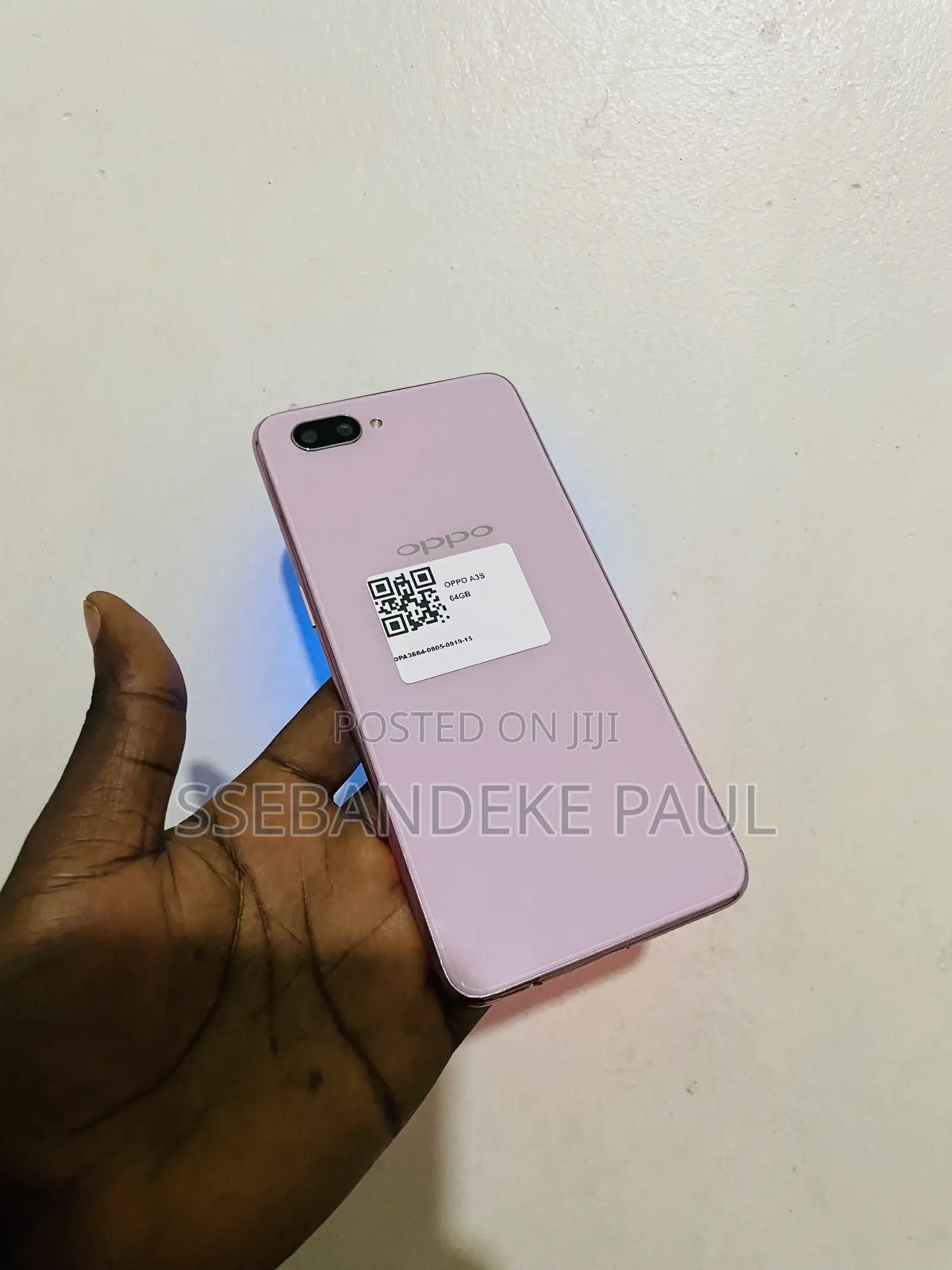 New Oppo A3s 64 GB Pink