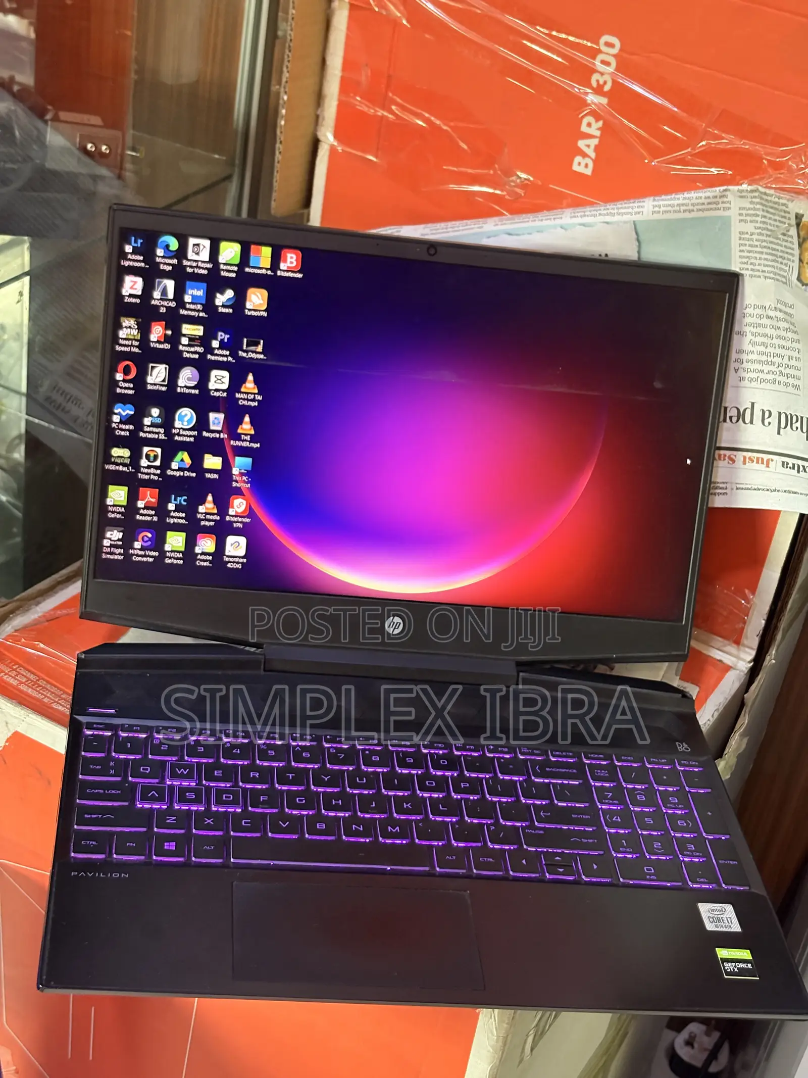 Laptop HP Pavilion 15 16GB Intel Core i7 SSD 512GB