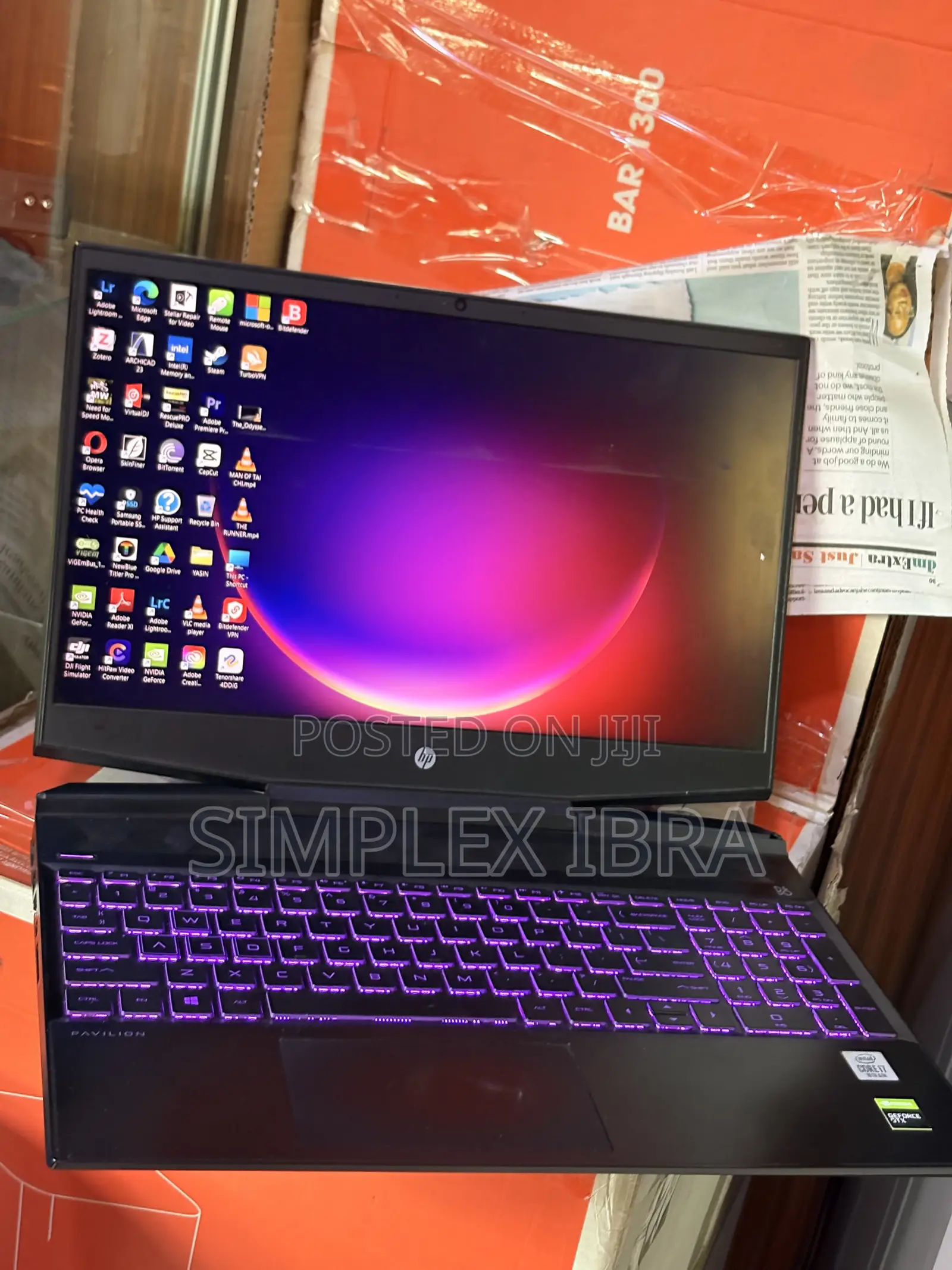 Laptop HP Pavilion 15 16GB Intel Core i7 SSD 512GB