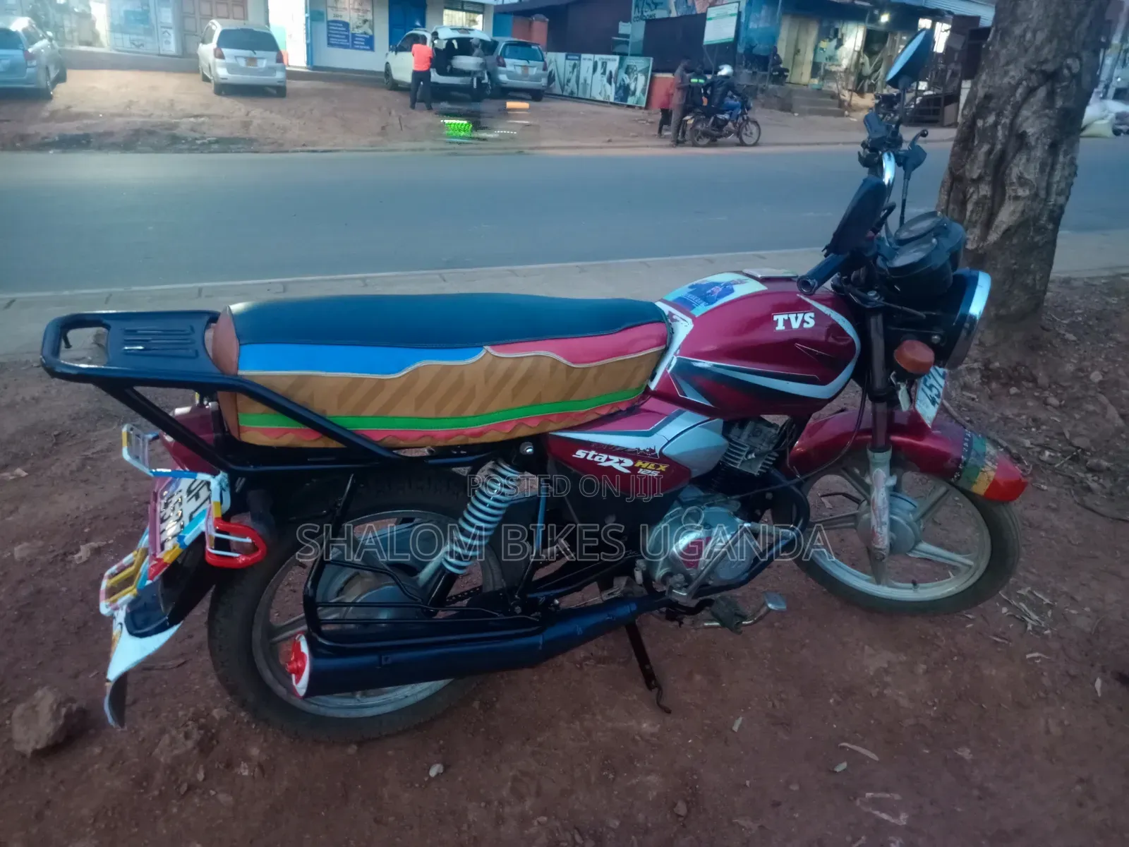 TVS HLX 125 2023 Red