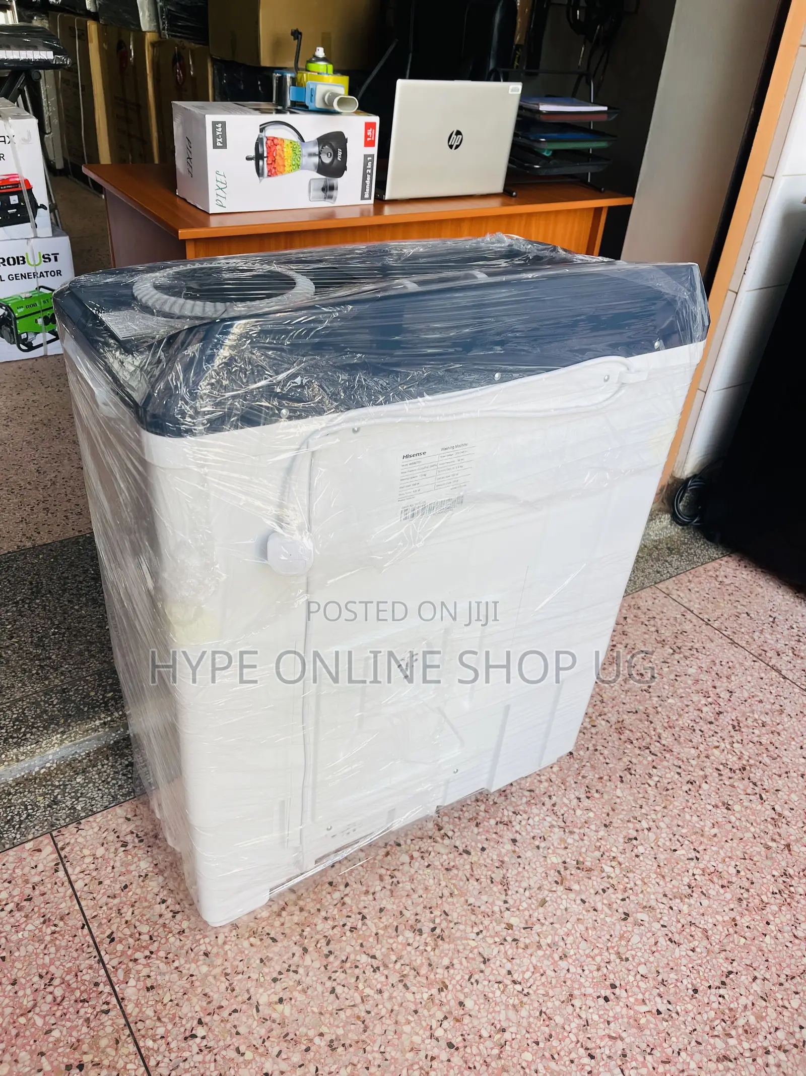 7kgs Imported Used but Next to New Twinturb Hisense Washing Machine