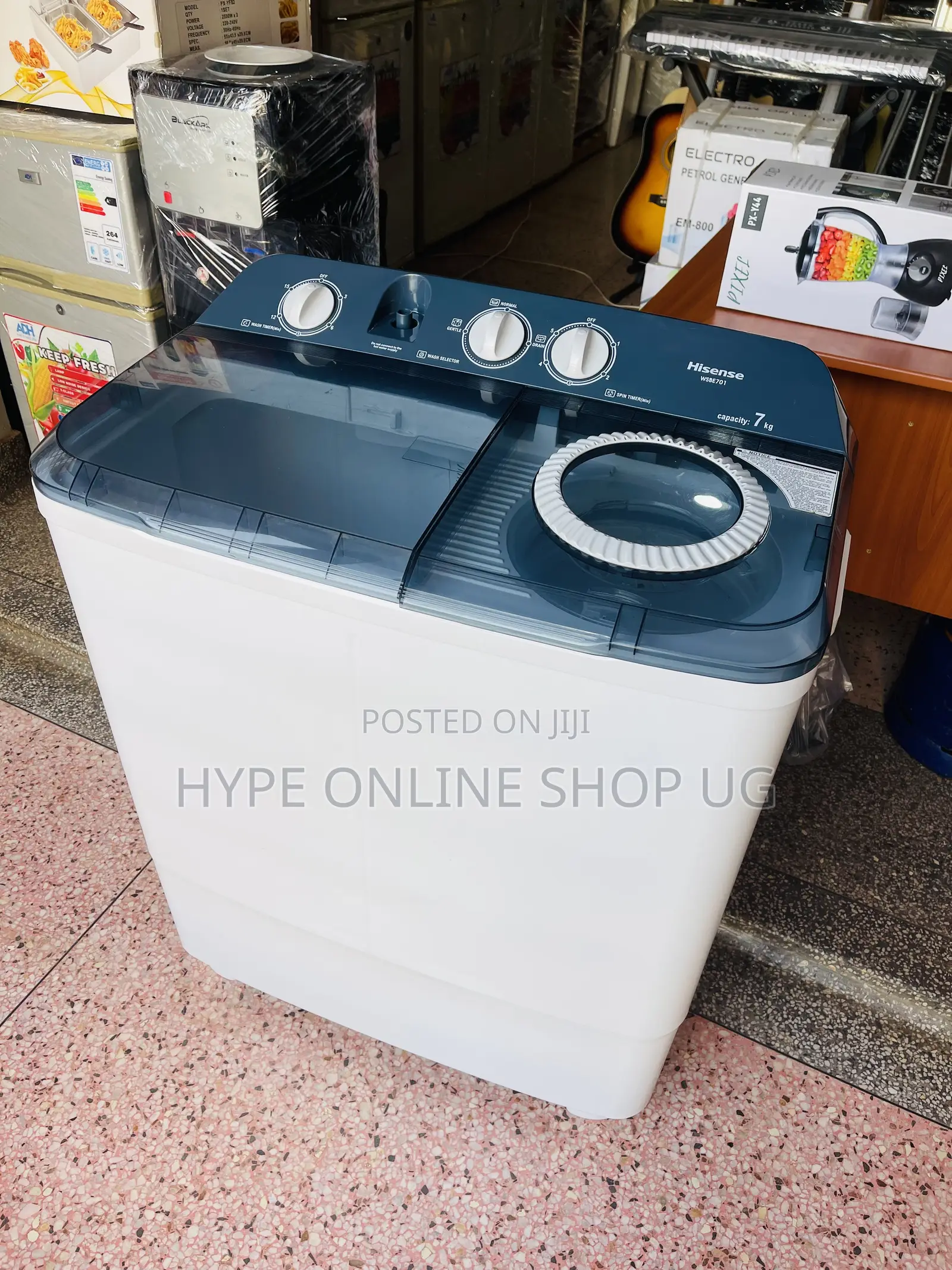 Still Like New,7kgs Hisense Imported Used Wash Dry Washing Machine