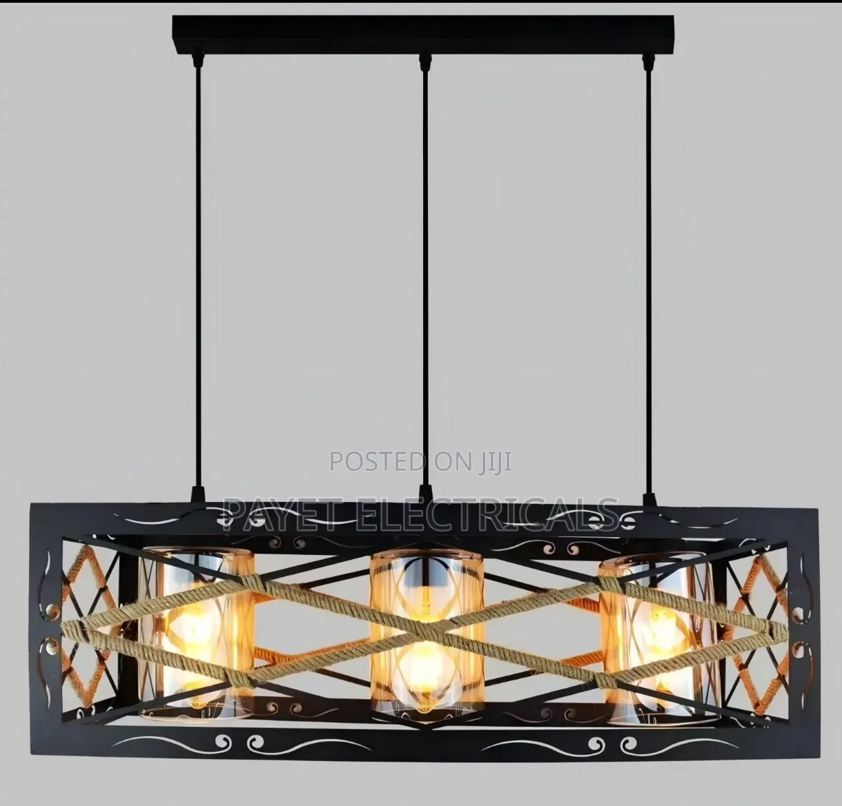 3in1 Pendant Chandelier Light