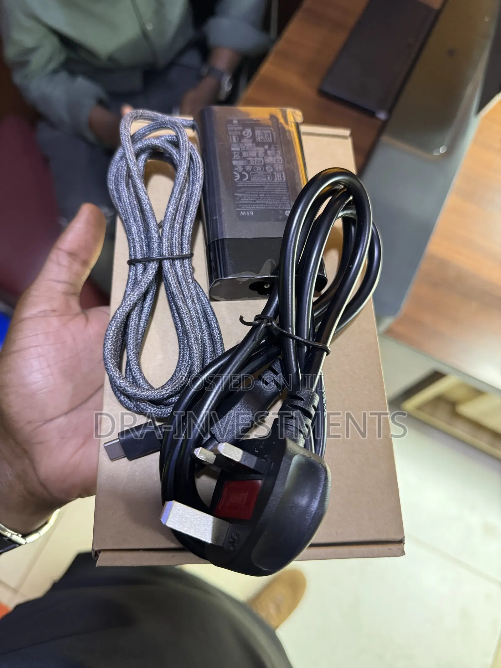 Original HP 65w USB-C Charger – Fast Reliable