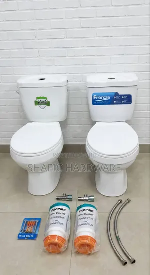 Toilet Seat Completely Set With Accessories Sawa or Frencia/All Types