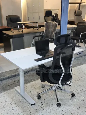 Reclining Adjustable Electric Table Electric Table 140cm and Chair