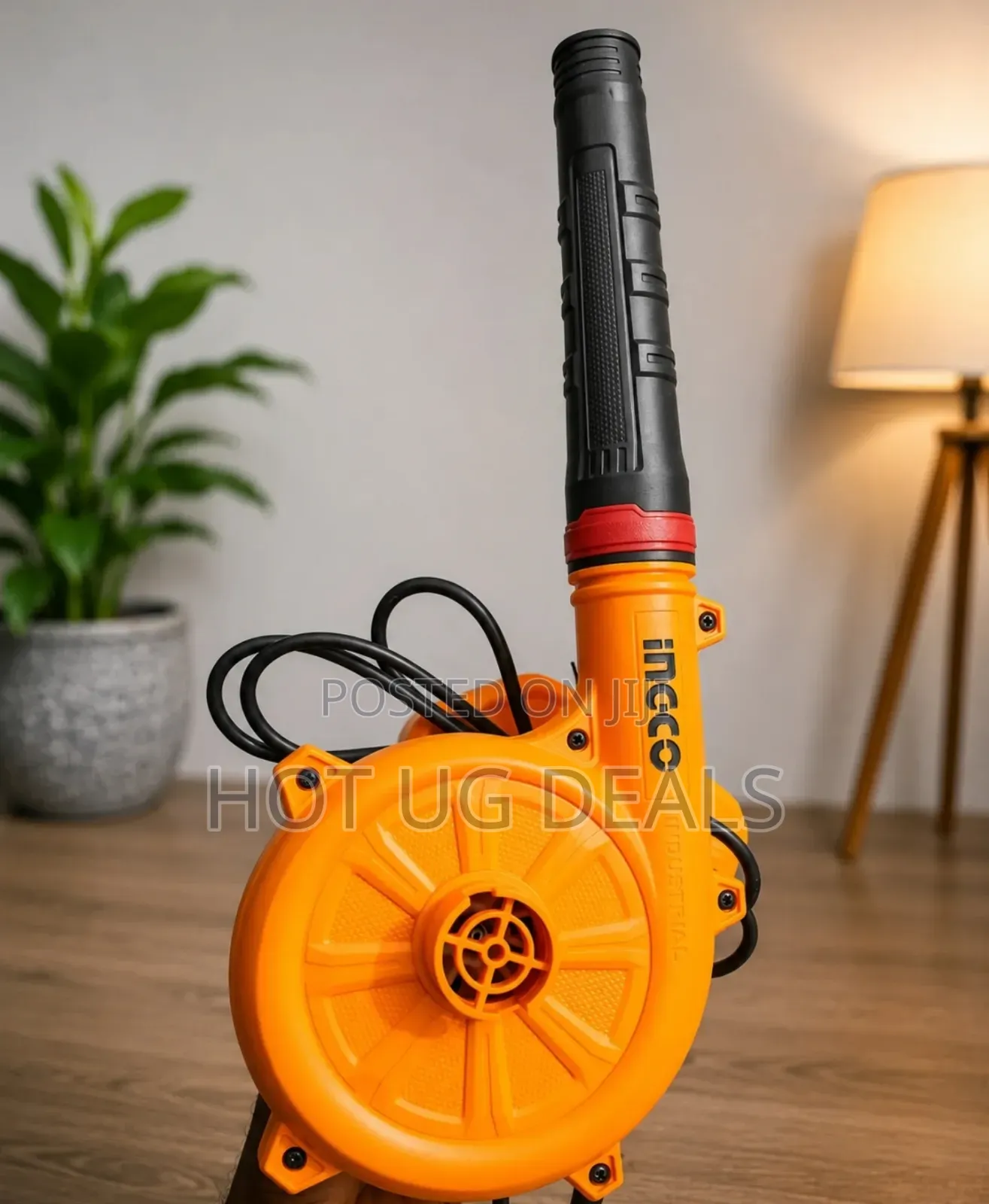 INGCO 400W Air Blower Vacuum Cleaner – Yellow Black