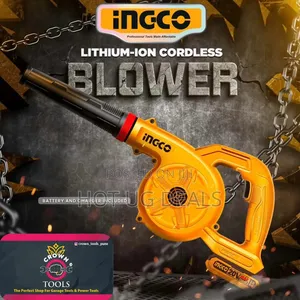 INGCO 400W Air Blower Vacuum Cleaner – Yellow Black