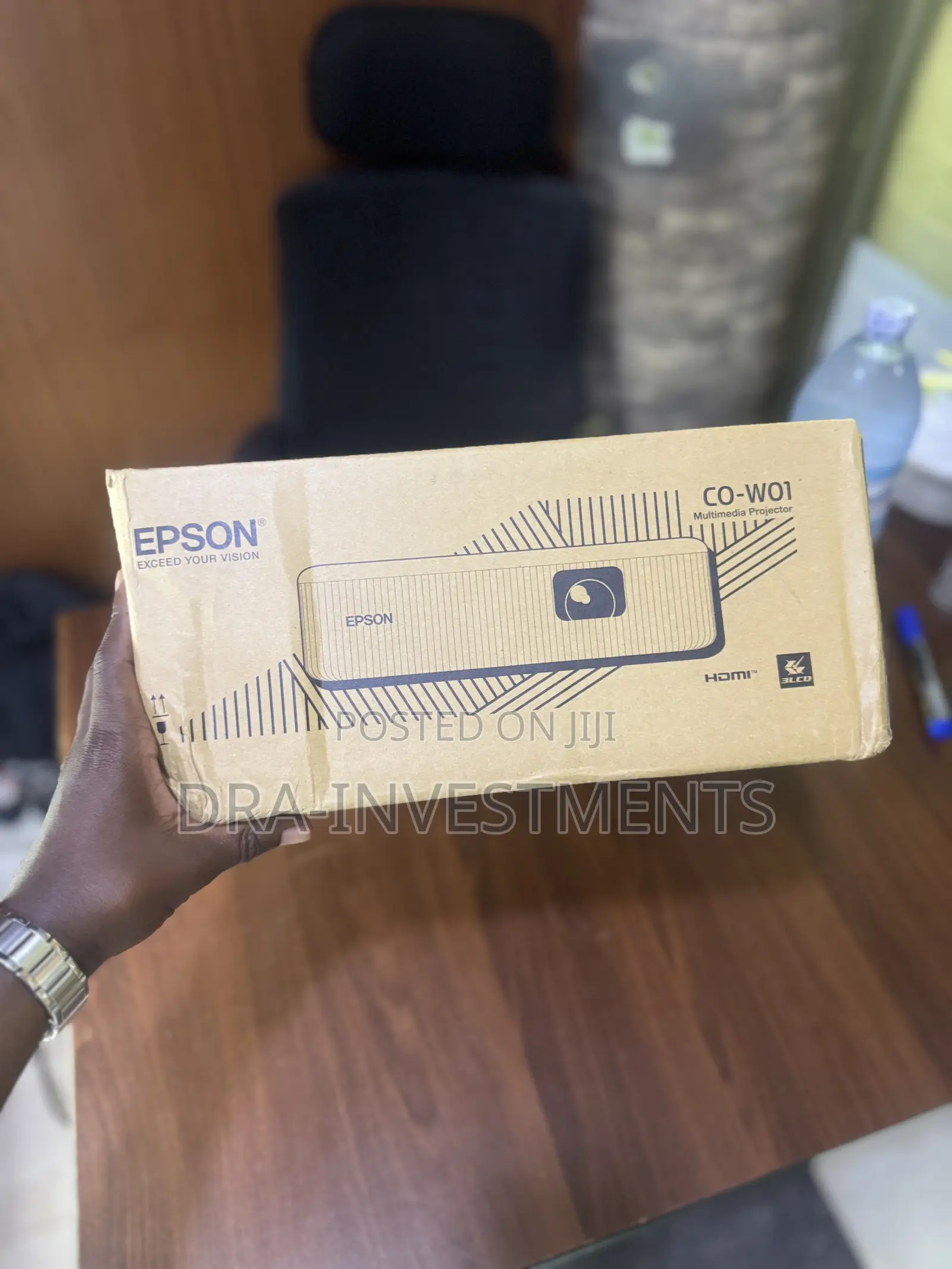 Epson Co-W01 Projector – 3,000 Lumens | Wxga | 3lcd