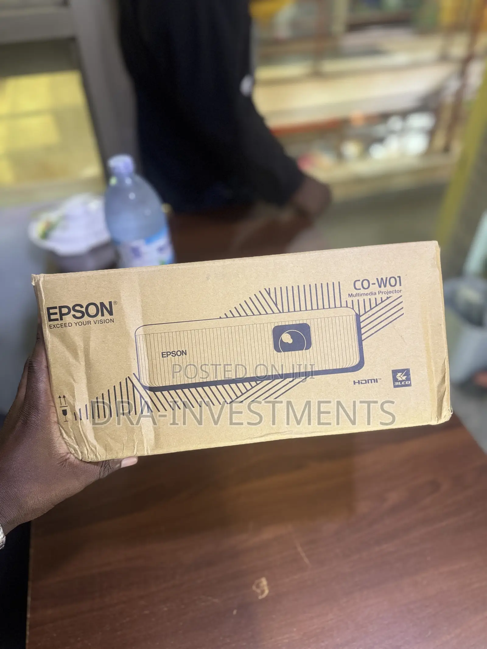 Epson Co-W01 Projector – 3,000 Lumens | Wxga | 3lcd