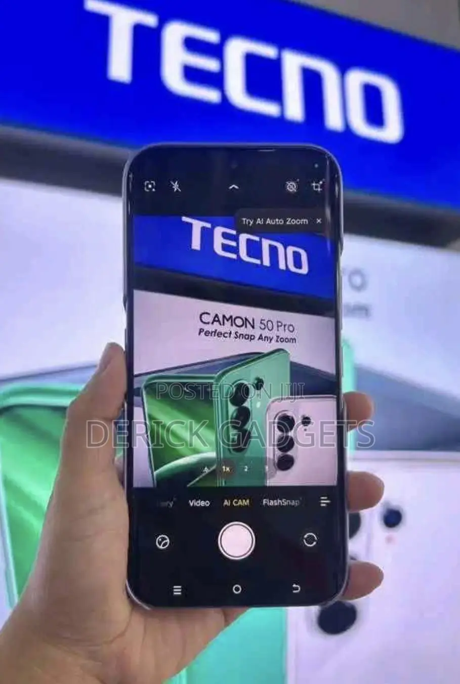 New Tecno Camon 50 Ultra 256 GB Blue