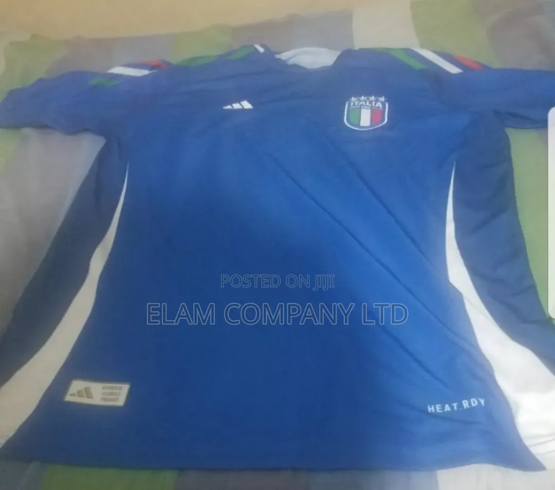 Italy National Team Retro Football Jersey – Blue |Adidas Style /Jersey