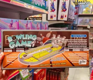 Tabletop Catapult Bowling Game