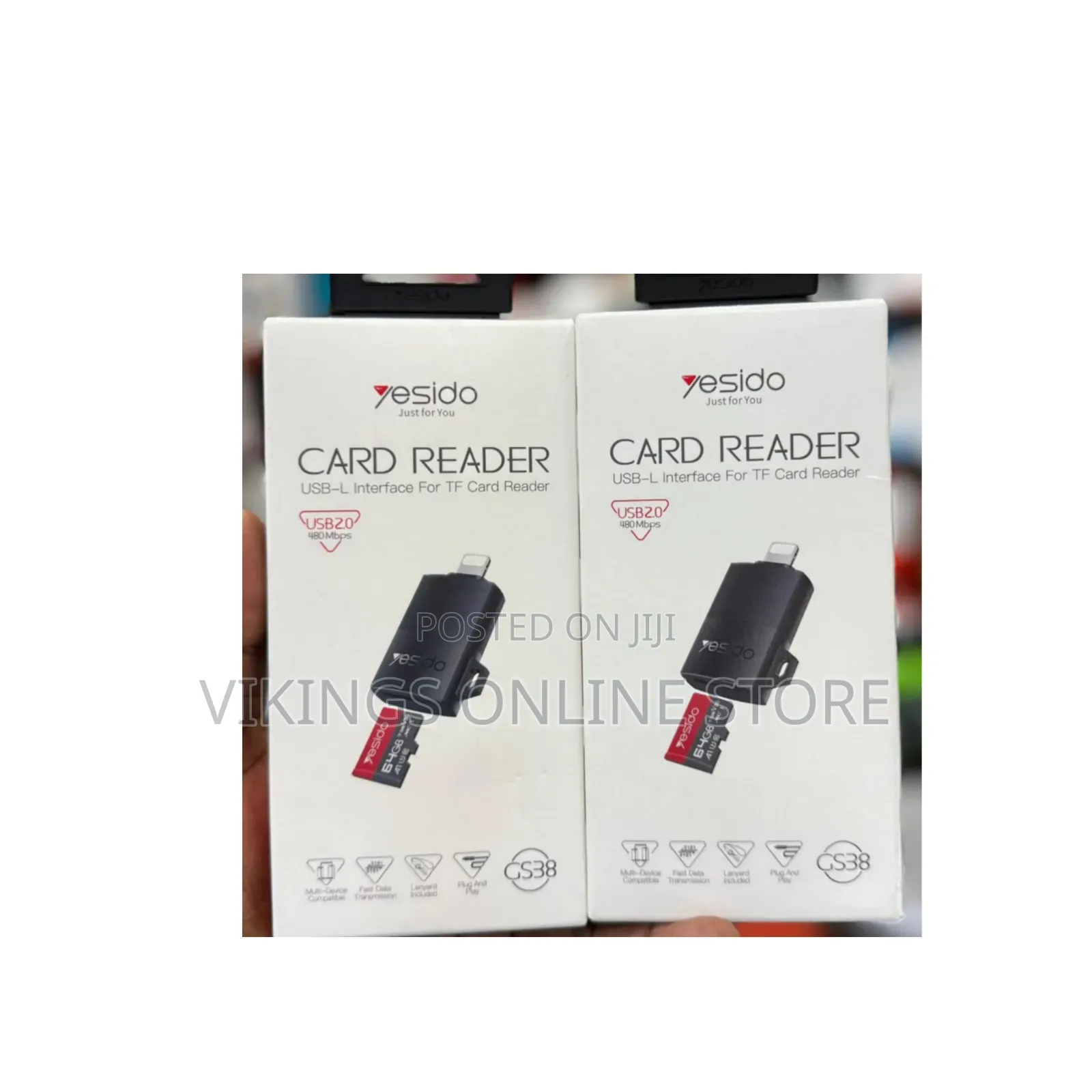 Yesido GS38 Lightning to TF Card Reader, a Compact Adapter