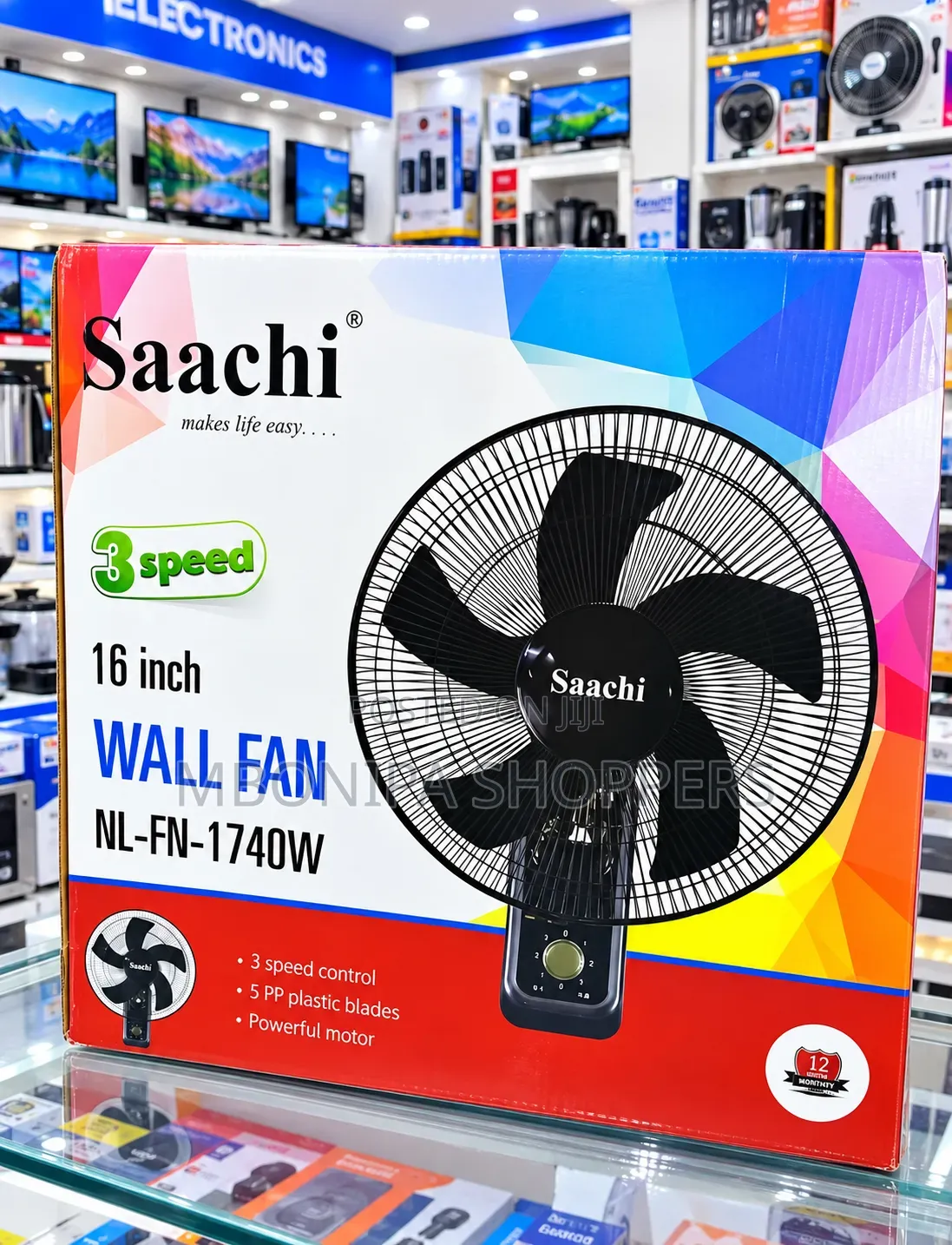 Saachi 16 Inch Wall Fan