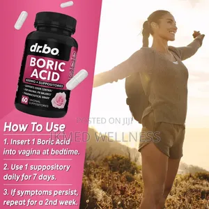 Dr. Bo Boric Acid 600mg Suppositories