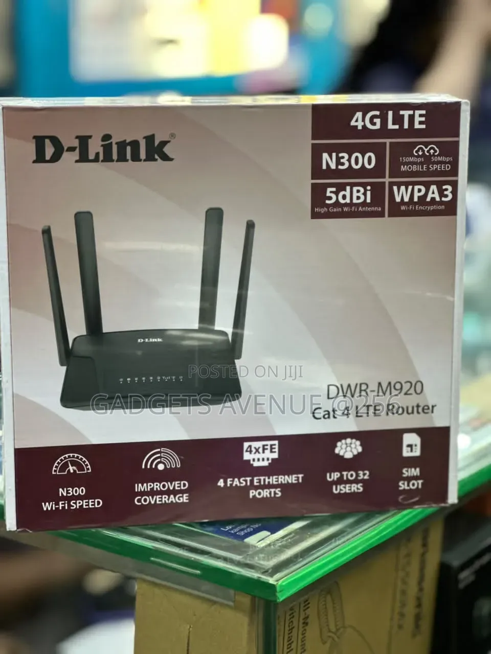 D-Link DWR-M920 Cat 4 LTE Router