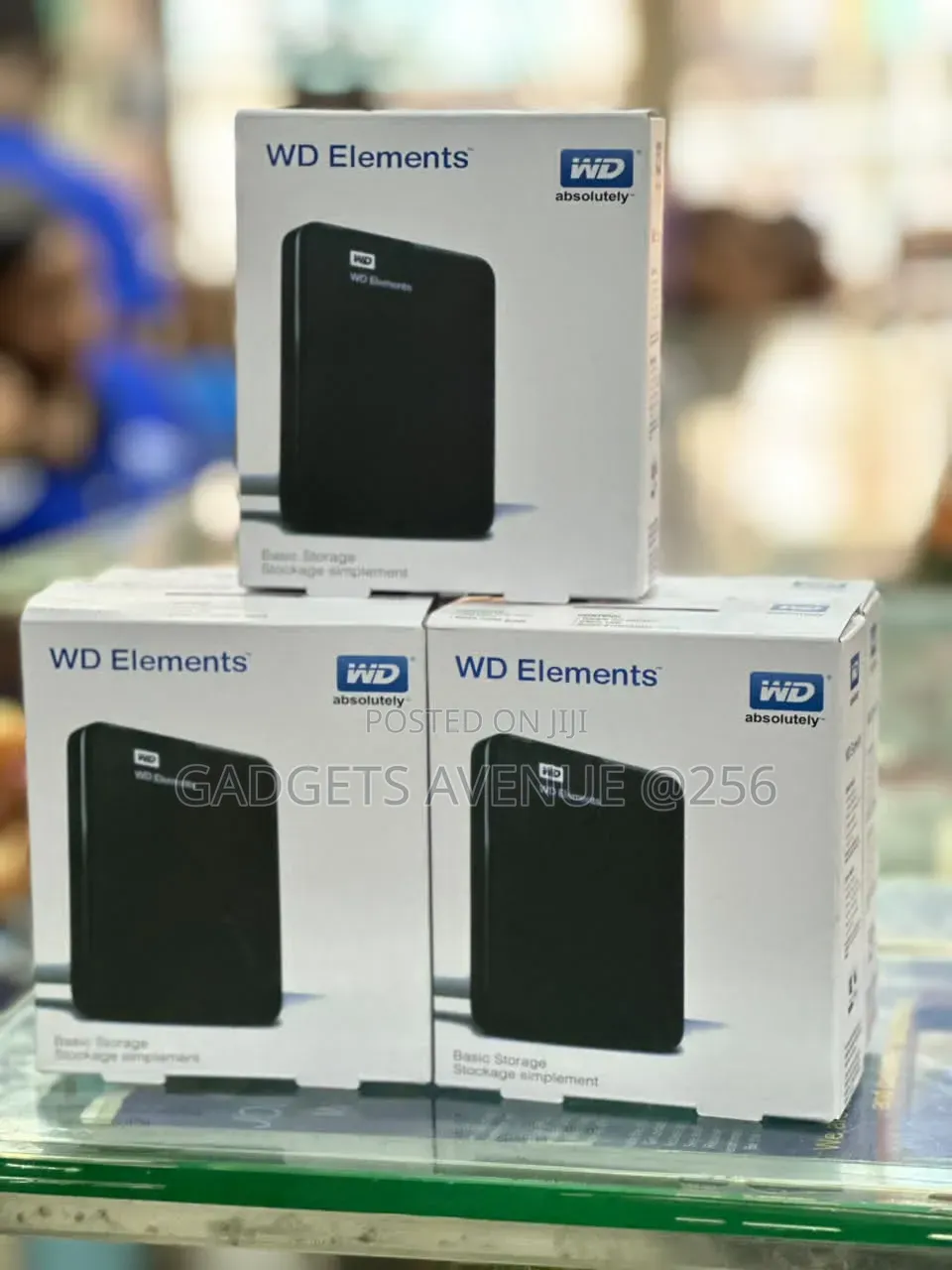 WD Elements Portable External Hard Drive USB 3.0.
