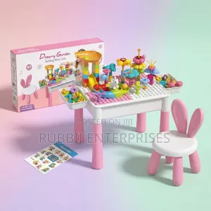 Dreamy Garden Building Block Table 89pcs