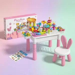 Dreamy Garden Building Block Table 89pcs