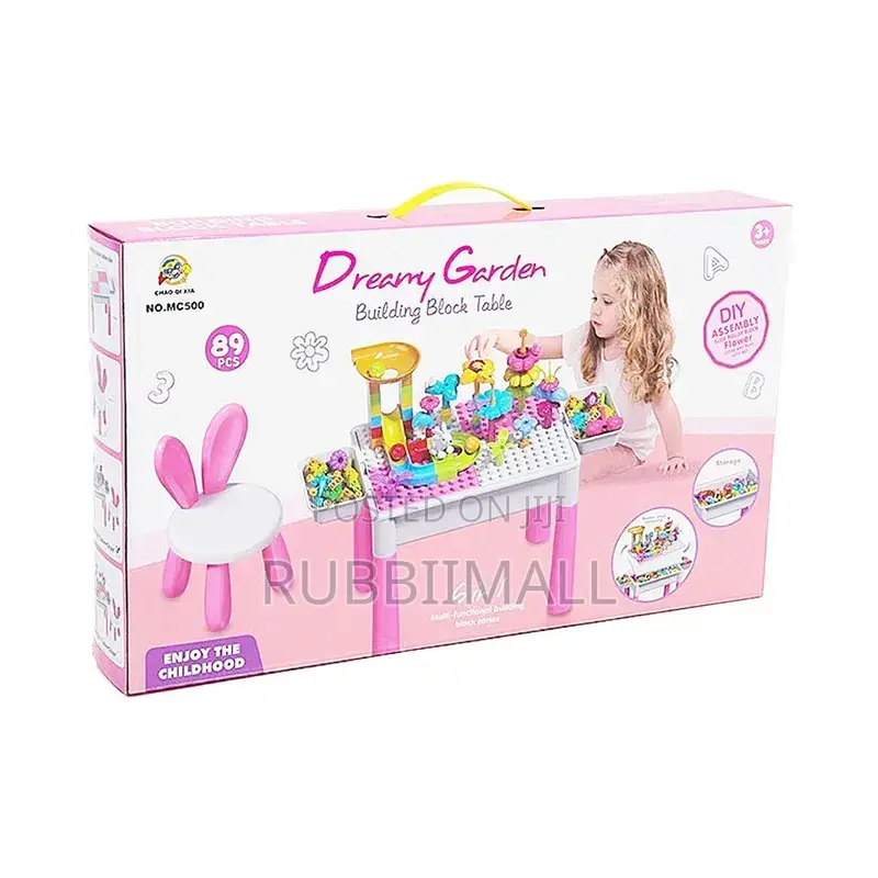Dreamy Garden Building Block Table 89pcs