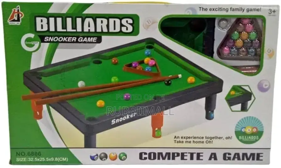Billiards Snooker Game (32.5×25.5×9.8cm)