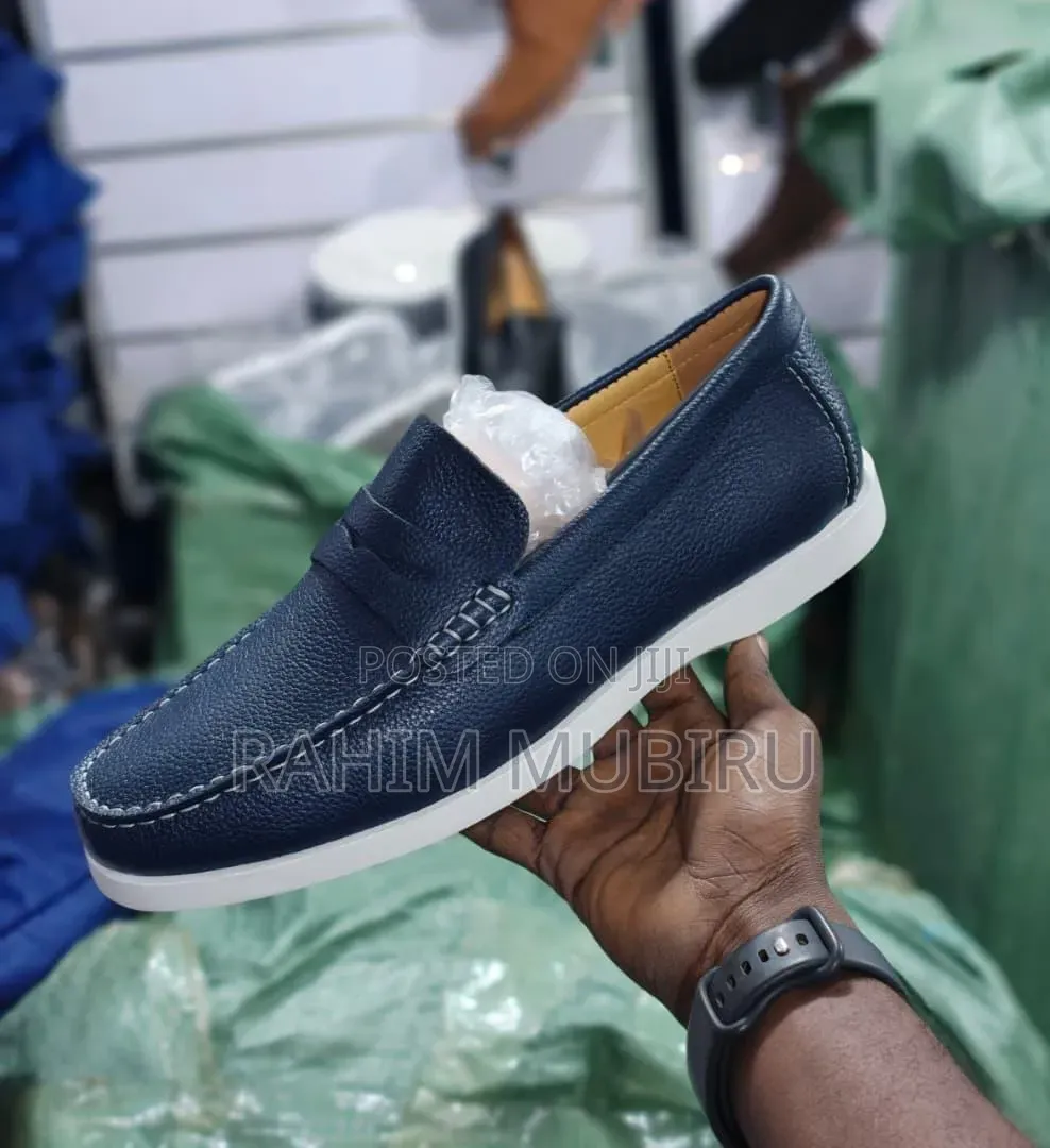 Original Brand New Mens Dior Leather Loafers