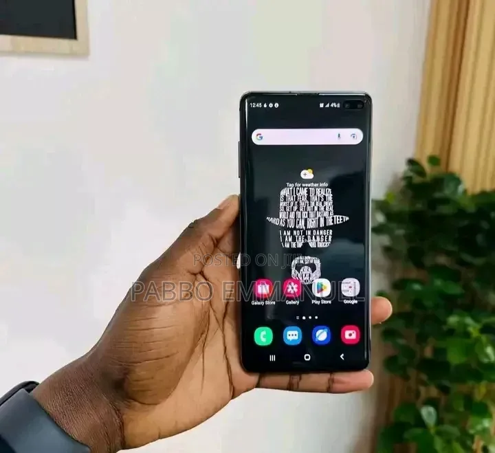 Samsung Galaxy S10 Plus 128 GB Black