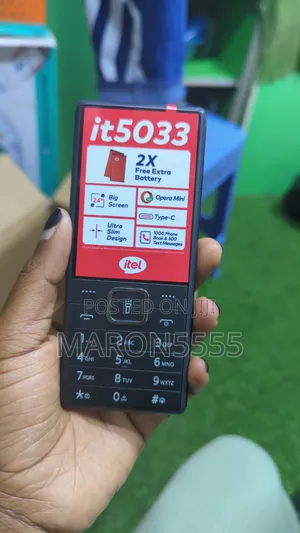 New Itel IT5023 Black