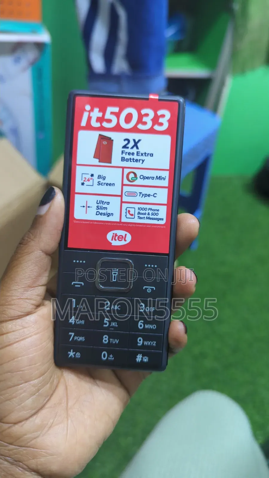 New Itel IT5023 Black