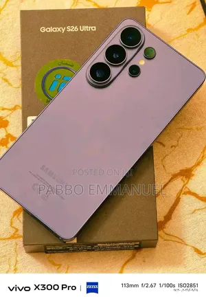 New Samsung Galaxy S26 Ultra 5G 1 TB Purple