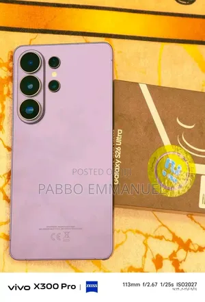 New Samsung Galaxy S26 Ultra 5G 1 TB Purple